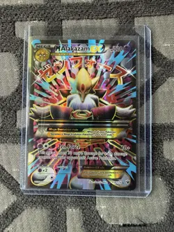 M Alakazam EX 118/124 Fates Collide Ultra Rare Holo Full Art 210 HP EN - Image 1