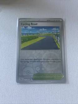 Cycling Road 157/165 Pokemon 151 Scarlet & Violet Reverse Holo Uncommon NM - Image 1
