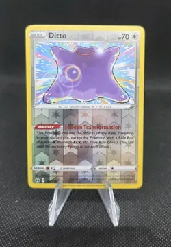 Ditto 107/159 Reverse Holo Crown Zenith Pokemon TCG - Image 1