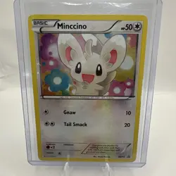 Minccino BW13 Cosmos Holo Pokemon TCG Black Star Promo LP - Image 1