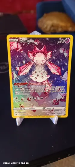 Pokemon TCG Diancie Crown Zenith: Galarian Gallery Holo Ultra Rare - Image 1