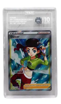 TAG 10 Dancer 259/264 Full Art Ultra Rare Fusion Strike Pokemon - Image 1