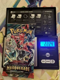 (VERY HEAVY) 22.24g Pokemon TCG Twilight Masquerade Booster Pack (SEALED)✅ - Image 1