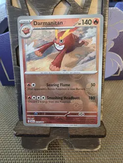Darmanitan (Master Ball Pattern) 014/086 Uncommon Black Bolt Pokemon NM - Image 1