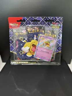 Pokemon Scarlet & Violet Paldean Fates Tech Sticker Collection Greavard - Image 1