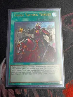 Triple Tactics Thrust ultimate rare OP22-EN003 - Image 1