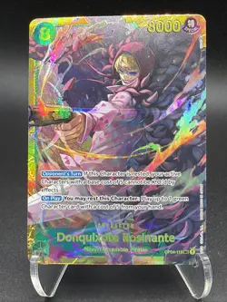 Donquixote Rosinante One Piece TCG OP04-119 Alternative Art Secret Rare - Image 1