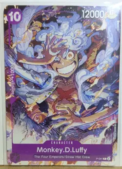 Monkey.D.Luffy P-041 - Starter Deck 18: PURPLE Monkey.D.Luffy Promo Near-Mint - Image 1
