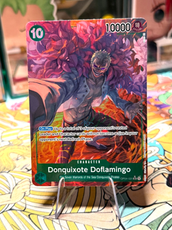 Kingdoms of Intrigue #OP04-031 Donquixote Doflamingo (031) (Alternate Art) - Image 1