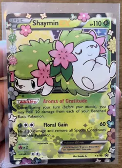 Shaymin EX XY148 Black Star Promo 2016 Holo Mint/NM Pokemon TCG - Image 2