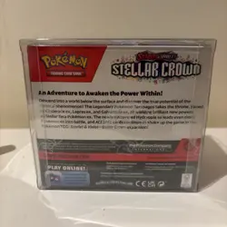 Pokemon TCG - S&V - Stellar Crown - Booster Box - 36 Packs - New & Sealed - Image 5