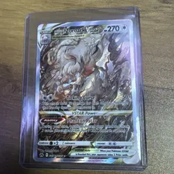 2023 POKEMON SWORD & SHIELD CROWN ZENITH FULL ART/HISUIAN ZOROARK VSTAR NM ZT1 - Image 1