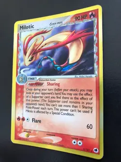 Pokemon Milotic Delta Species 5/101 Ex Dragon Frontiers Reverse Holo Rare - Exc - Image 2