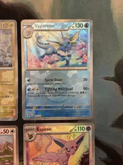 Prismatic Evolutions Complete 9 Card Eevee-lution Poke Ball Holo Set Pokemon TCG - Image 4