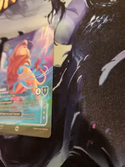 Lorcana Mufasa - Ruler of Pride Rock (Enchanted) NM Holofoil Shimmering Skies - Image 2