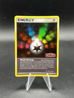 💥 Pokemon Multi Energy 89/108 Reverse Holo Rare STAMPED ex Power Keepers LP YX1 - Image 1