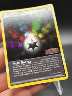 💥 Pokemon Multi Energy 89/108 Reverse Holo Rare STAMPED ex Power Keepers LP YX1 - Image 2