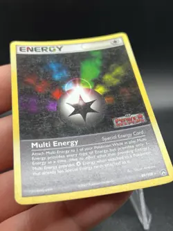 💥 Pokemon Multi Energy 89/108 Reverse Holo Rare STAMPED ex Power Keepers LP YX1 - Image 3