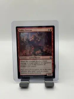 MTG, Volley Veteran $3 ORDER MIN 550 Foundations Regular - Image 1