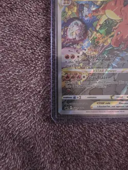 2022 POKEMON SWSH BSP FA/CHARIZARD VSTAR ULT PRM COLL #262 MINT RAW - Image 2