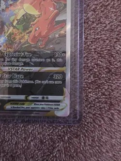 2022 POKEMON SWSH BSP FA/CHARIZARD VSTAR ULT PRM COLL #262 MINT RAW - Image 3