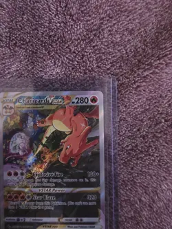 2022 POKEMON SWSH BSP FA/CHARIZARD VSTAR ULT PRM COLL #262 MINT RAW - Image 4