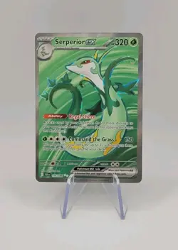 Pokemon TCG: Serperior ex 156/086 Ultra Rare - Black Bolt - NM - Image 1