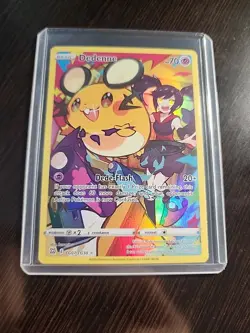 Pokemon TCG Dedenne Brilliant Stars Tg07/Tg30 Holo Secret Rare - Image 2