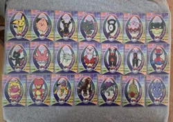 2001 Topps Pokemon Johto Series 2/ League Champions Sticker Card LOT NM - Image 1