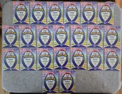 2001 Topps Pokemon Johto Series 1 Sticker Card LOT NM - Image 2