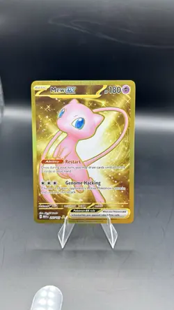 Pokemon TCG Mew EX 205/165 Scarlet & Violet 151 Holo Hyper Rare - Image 1