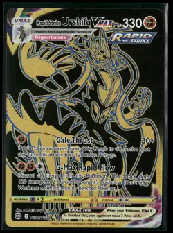Rapid Strike Urshifu VMAX TG30/TG30 Brilliant Stars Trainer Gallery Pokemon NM - Image 1