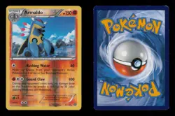 REVERSE HOLO ARMALDO RARE 57/114 MP POKEMON - Image 3