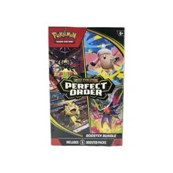 Pokemon TCG: Mega Evolution-Perfect Order Booster Bundle (6 Packs) New Sealed - Image 1