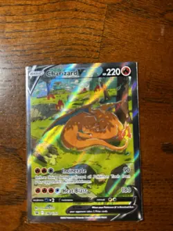 Pokemon Charizard V SWSH260 Sword & Shield Promo Holo English 220 HP - Image 1