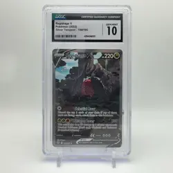 Regidrago V #184 Alt Art Holo CGC 10 Gem Mint Pokemon TCG - Image 1