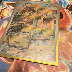 Pokemon TCG Litten 167/162 Temporal Forces Illustration Rare Full Art Holo Eng - Image 3