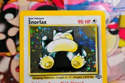 Snorlax 11/64 Holo Rare Jungle Pokemon LP+ - Image 2