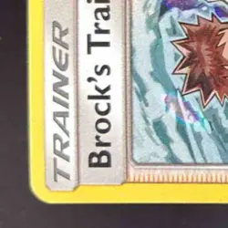 2019 Pokemon Gaming SM Hidden Fates Brock's Training #55/68 HOLO - Image 4