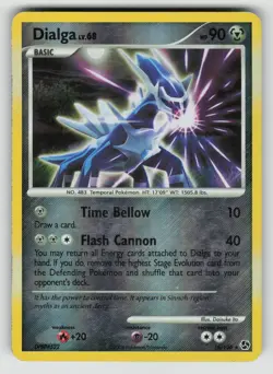 Dialga 16/106 Rare Great Encounters Pokemon Reverse Holo MP+ - Image 1