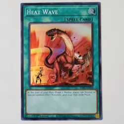 Heat Wave - RA03-EN058 - NM - Super Rare - 1st ed - Yugioh - Image 1