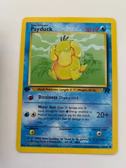 Psyduck 65/82 Pokemon Team Rocket 1st Edition Common NM/MINT 2000 box-S3 - Image 1