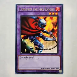 Charubin the Fire Knight - LOB-EN015 - NM - Rare - Unlimited - Yugioh - 25th - Image 1