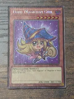 1x Dark Magician Girl (Chibi Artwork) Secret Rare BLGG-EN003 Yugioh - Image 1