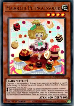 Yugioh Madolche Petingcessoeur GFTP-EN091 1st Edition Ultra Rare NM - Image 1