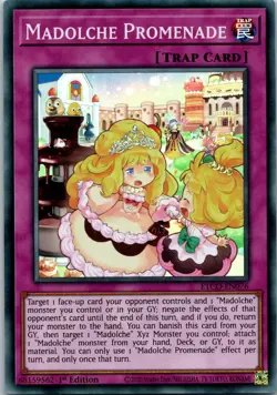 Yugioh Madolche Promenade ETCO-EN076 1st Edition Super Rare NM - Image 1