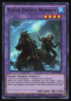 Elder Entity Norden - CT12-EN003 - Super Rare - Limited Edition - Yugioh - Image 1