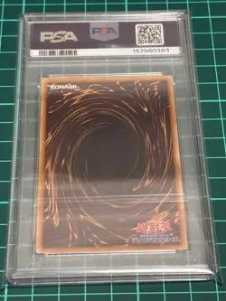 PSA 10 Yu-Gi-Oh Dragon Magia Overframe Prismatic Secret Rare GEM MT TCG Card - Image 2