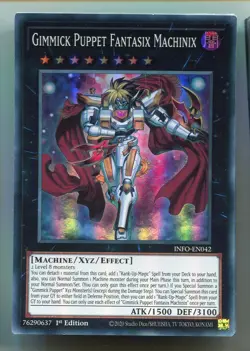 Yu-Gi-Oh! Gimmick Puppet Fantasix Machinix Super Rare englisch INFO-EN042 - Image 1