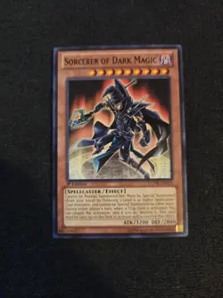 SORCERER OF DARK MAGIC LCYW-EN029 1ST EDITION COMMON YUGIOH - Image 1